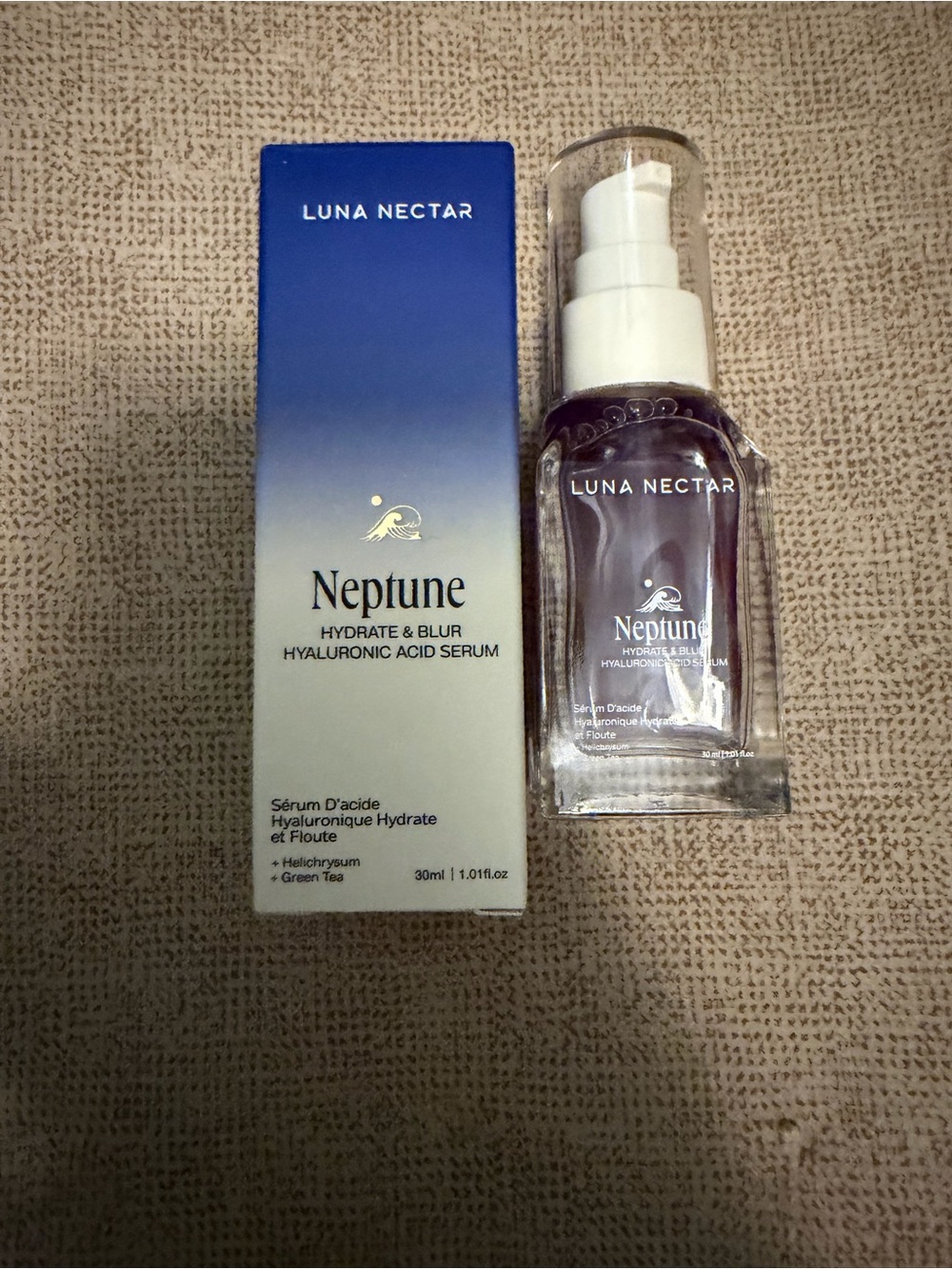 Luna Nectar Neptune Hydrate & Blur Hyaluronic Acid Serum - NEW